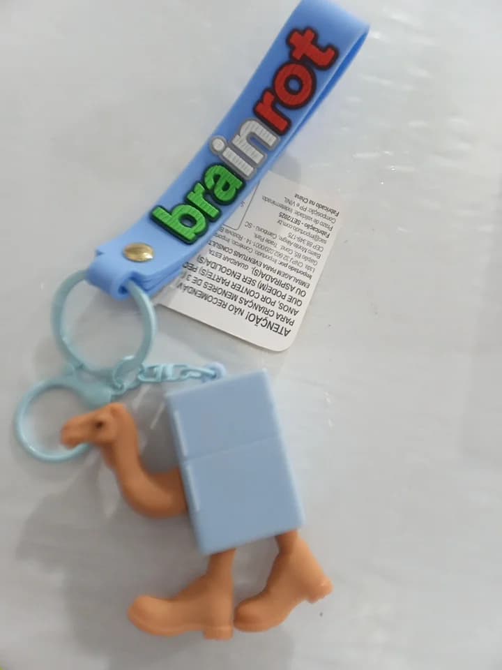 CHAVEIRO BRAINROT COLECIONÁVEL PERSONAGEM INFANTIL CAMELO - 1