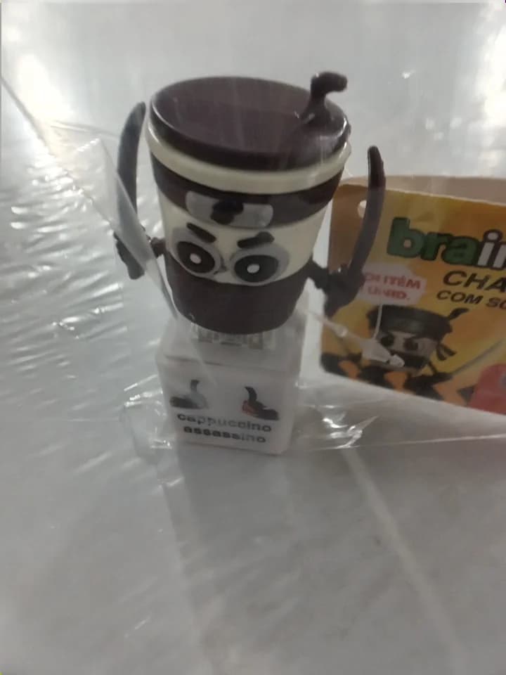 CHAVEIRO BRAINROT COM SOM E LUZ CAPPUCINO ASSASSINO - 1