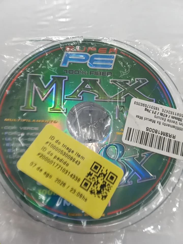 LINHA MULTIFILAMENTO 8X MARURI MAX FORCE 100M VERDE ESCURO - 1